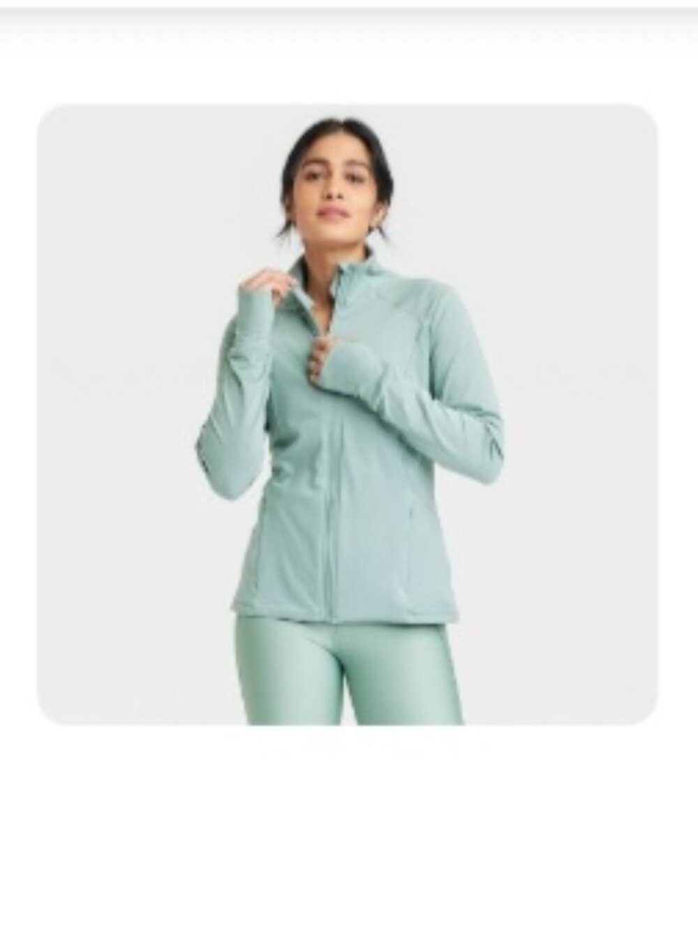 GREAT ALL IN MOTION M LIGHT SPRINGY SAGE GREEN JACKET!!!